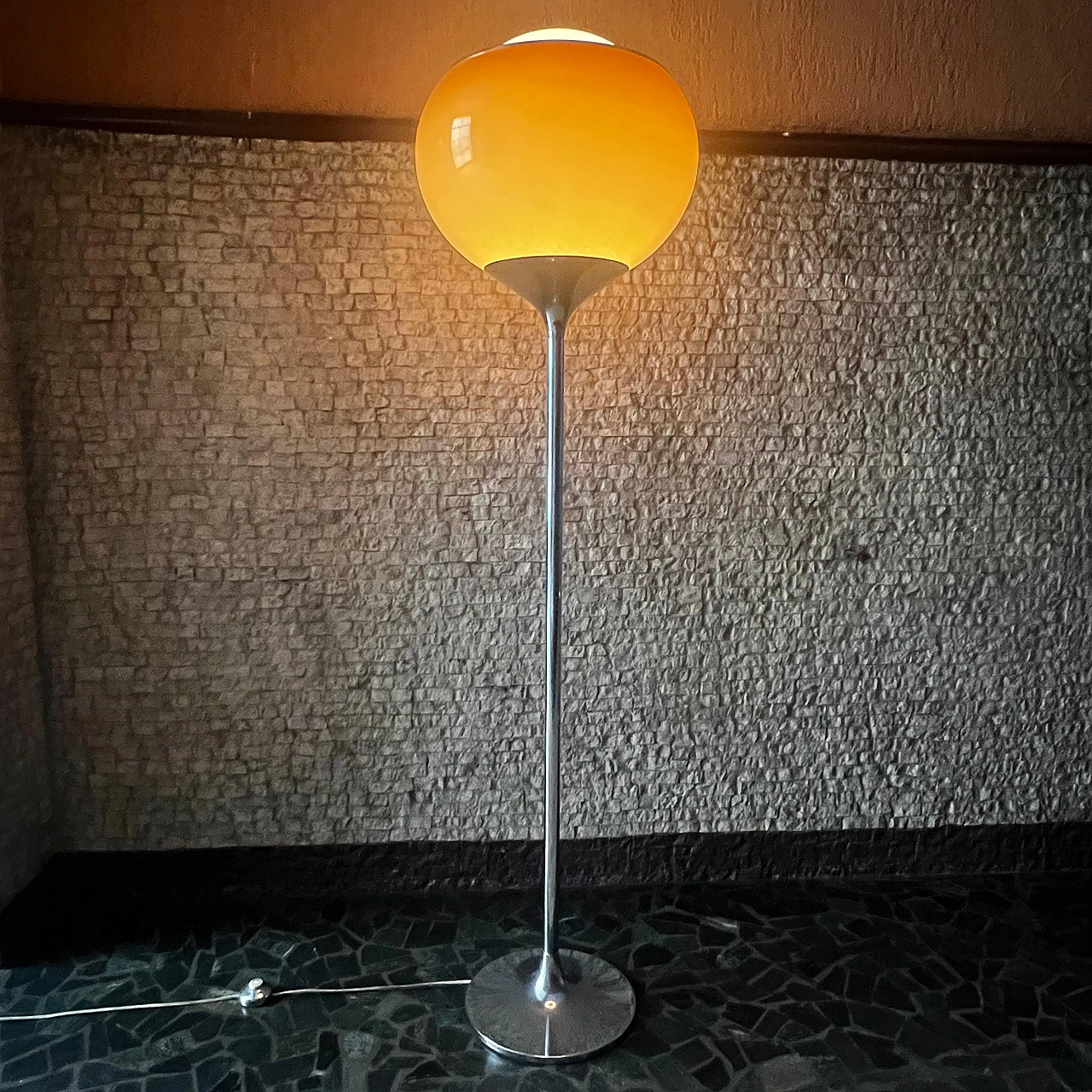 Clan floor lamp by Harvey Guzzini, 1968 5