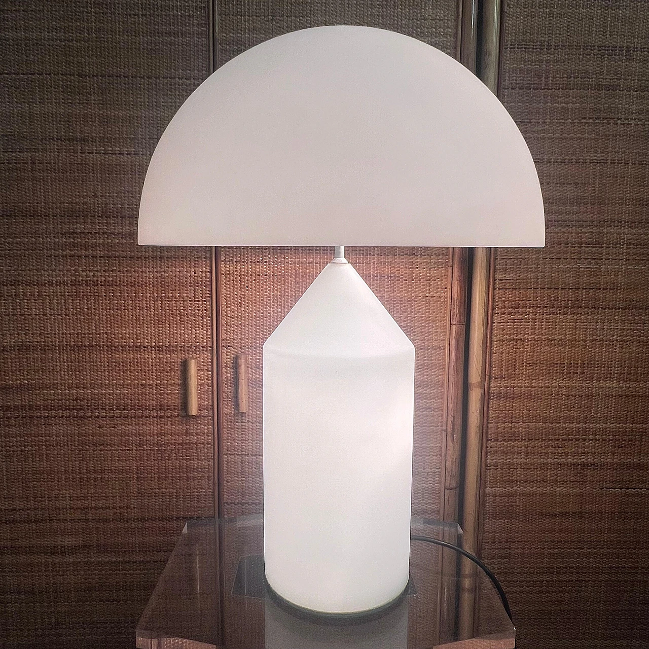 Atollo 235 table lamp by Vico Magistretti for Oluce, 1970s 2