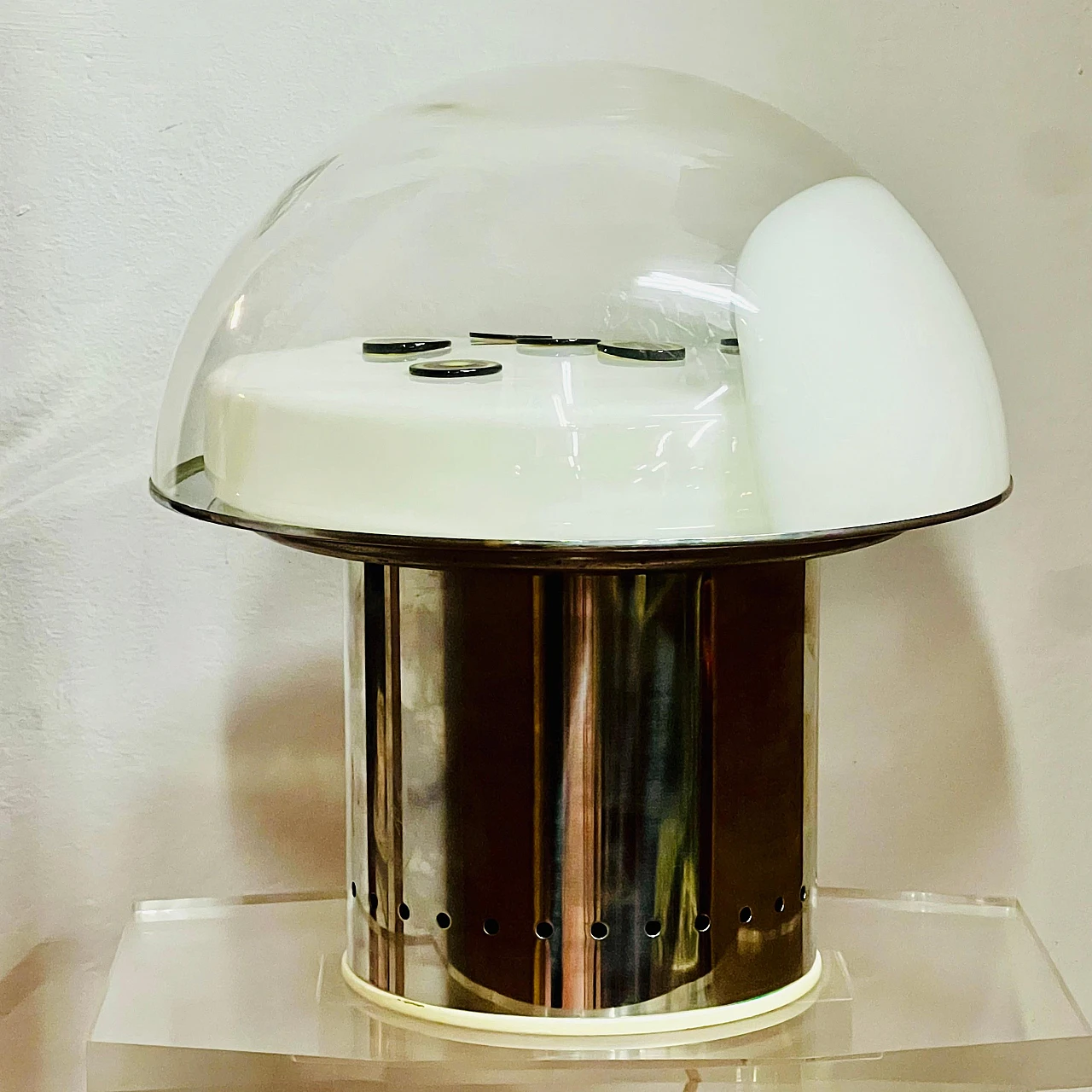 Table lamp attributed to Angelo Brotto for Esperia, 1970s 5