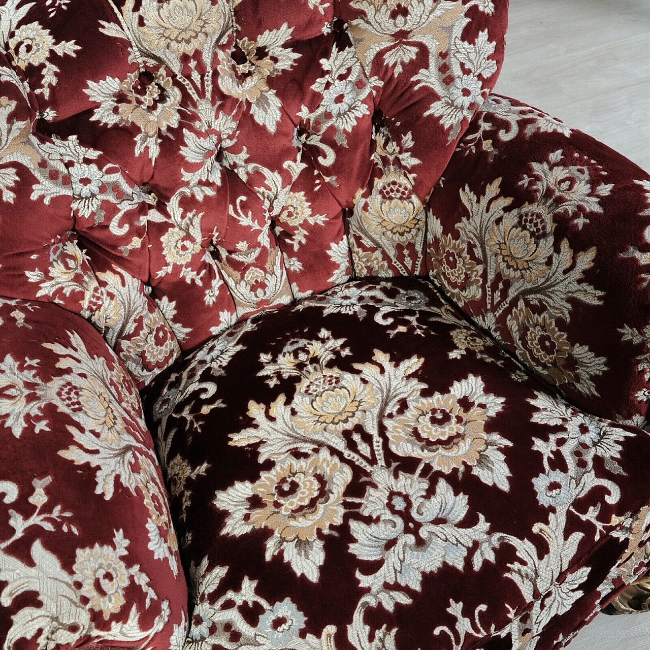 Pair of Venetian Baroque style armchairs, 1950s 13