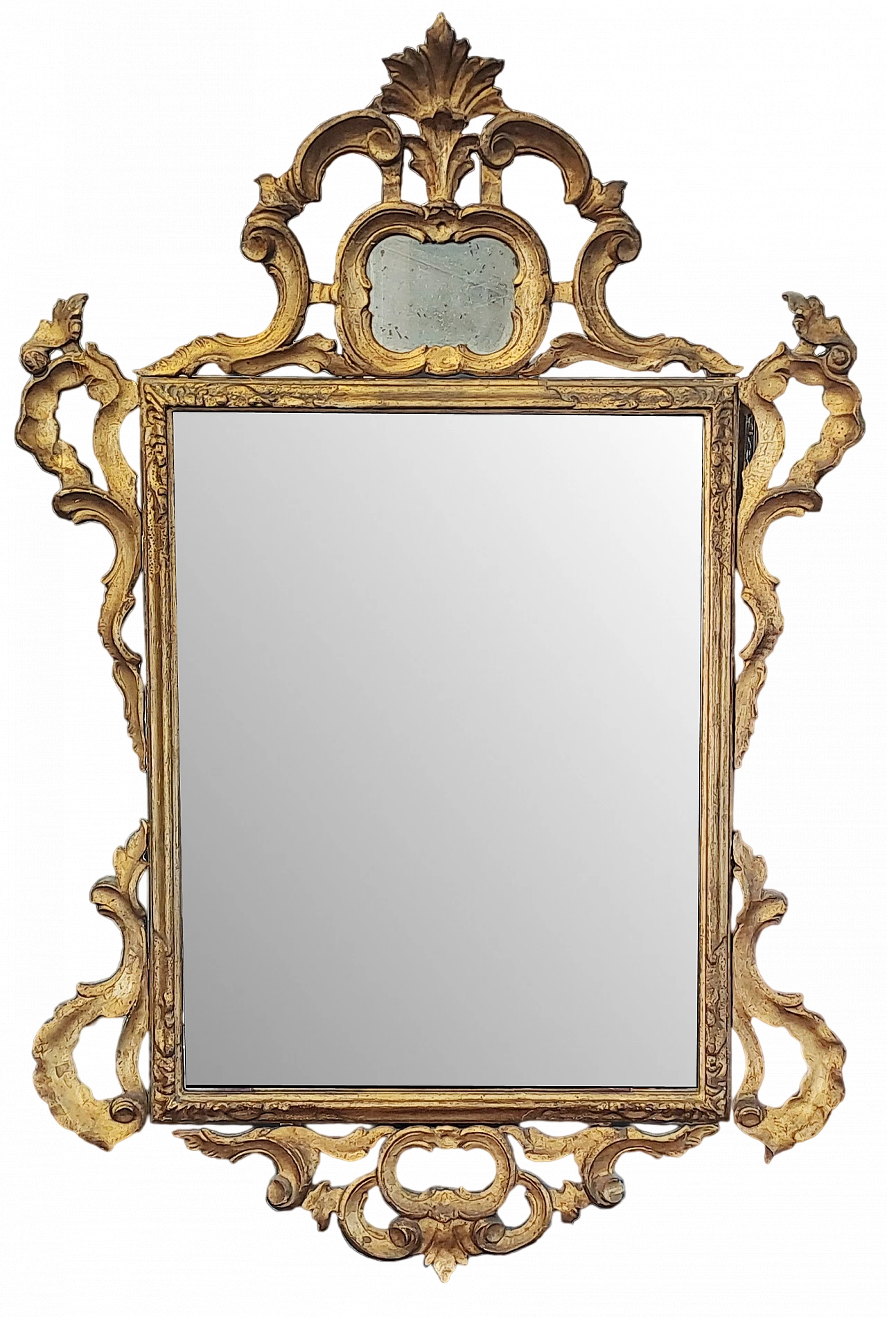 Venetian gilded mirror, late 18th century 12