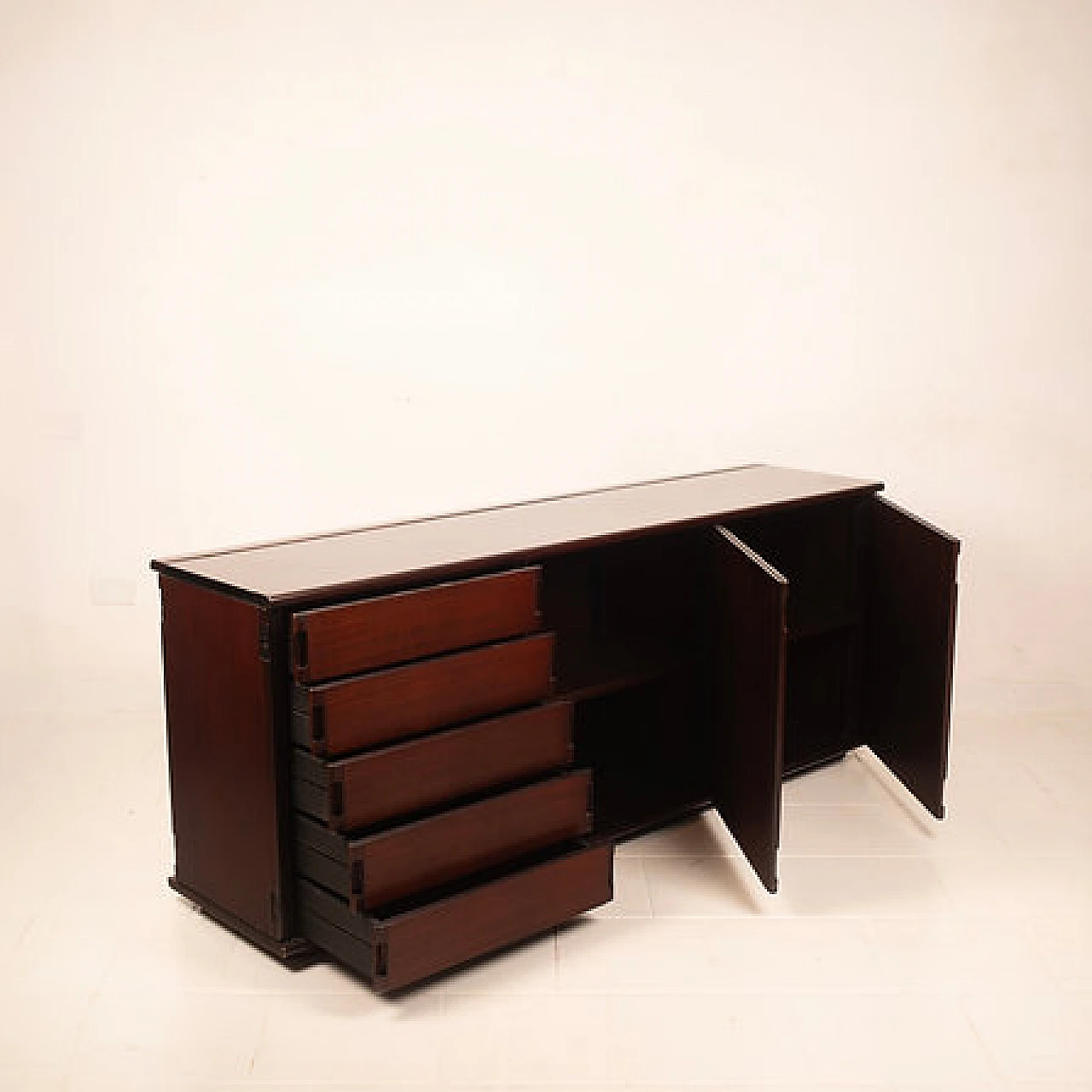 Larco sideboard by Gianfranco Frattini for Molteni, 1971 15