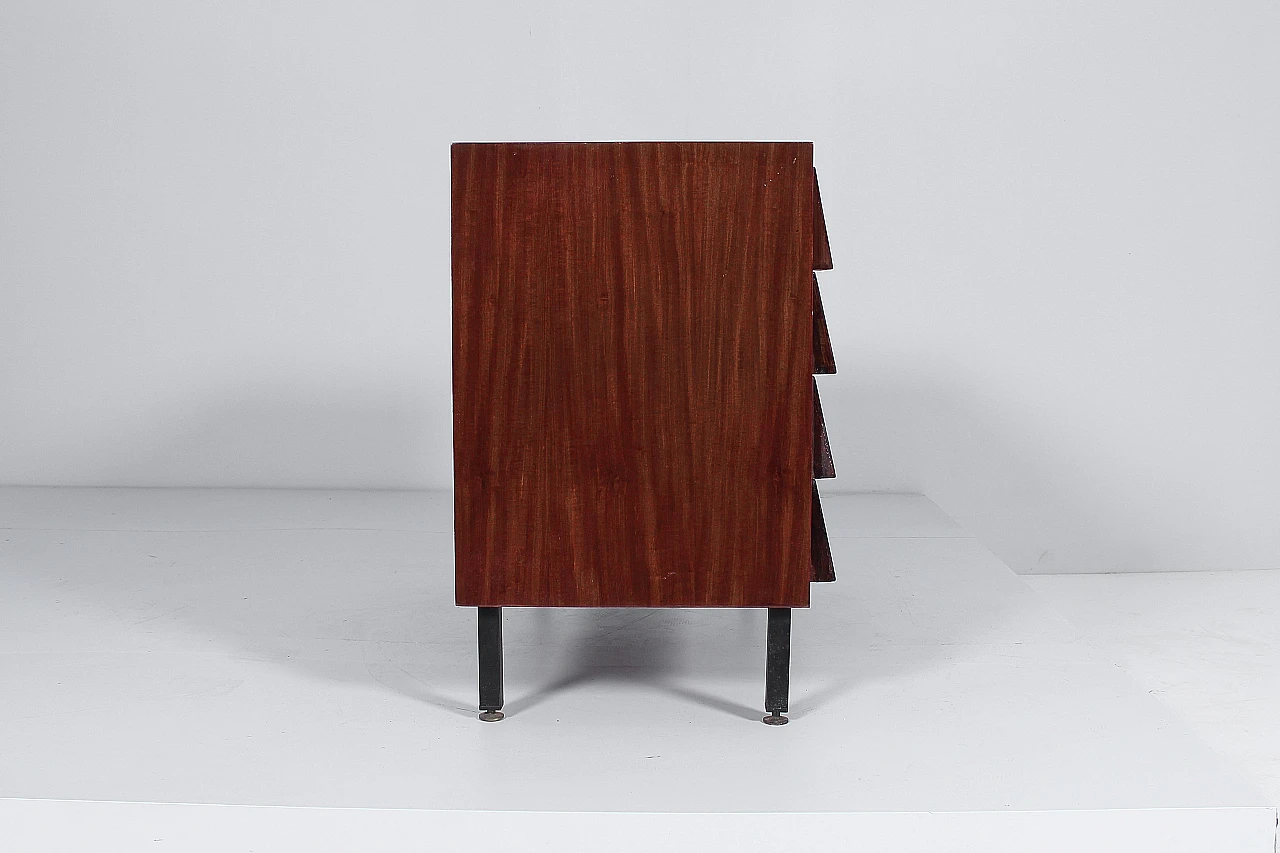 Wooden chest of drawers by Carlo Graffi for Home Torino, 1960s 8