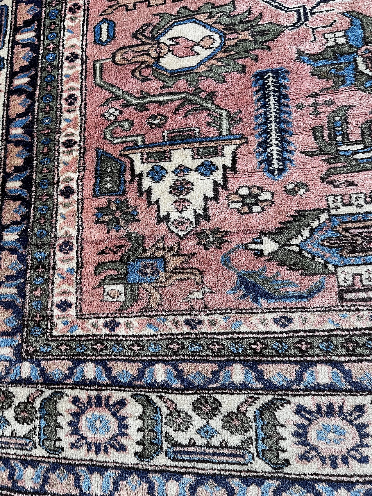 Persian Ardebil rug, 1970s 3