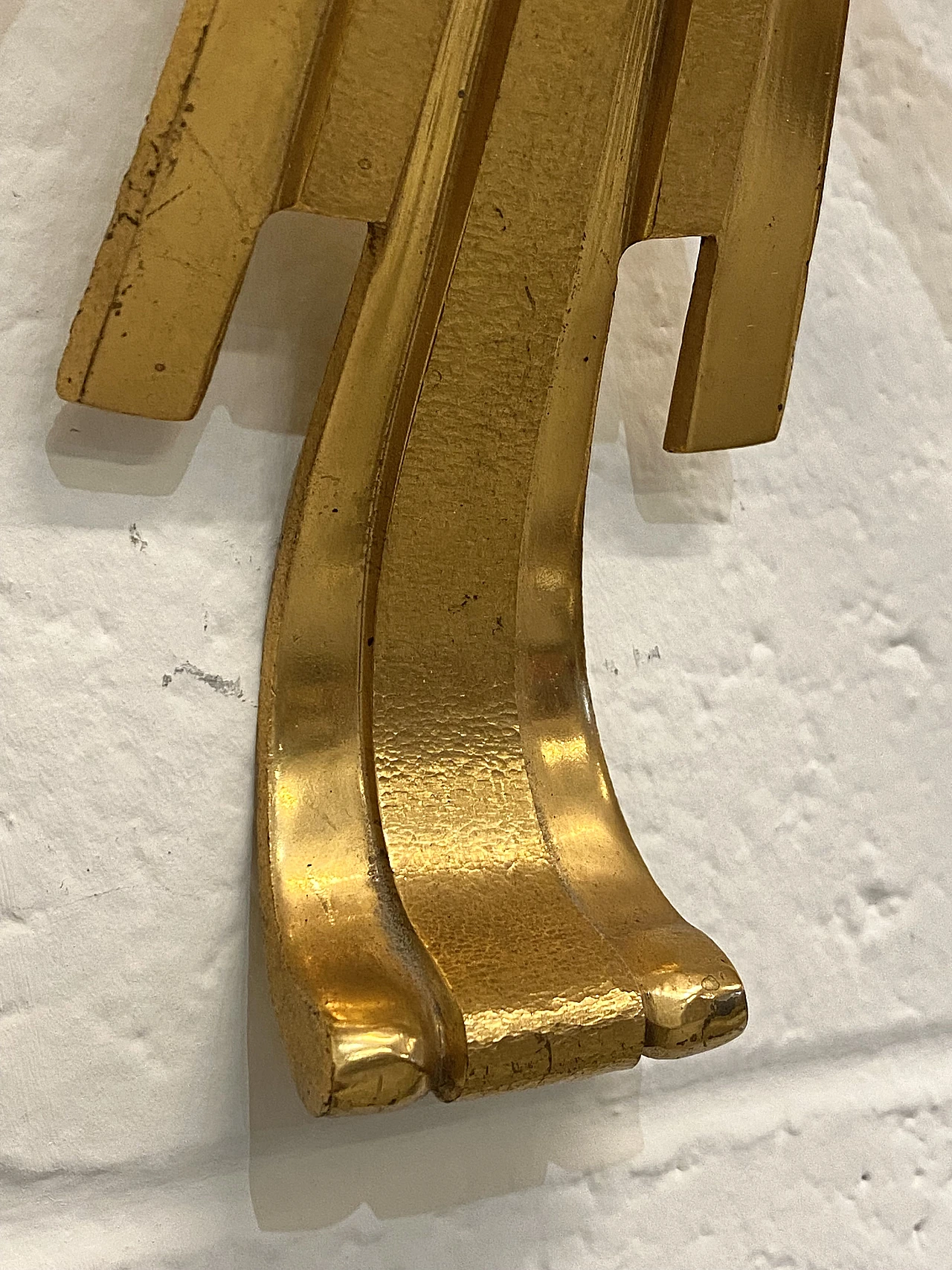 Pair of brass wall sconces by Gaetano Sciolari, 1970s 14