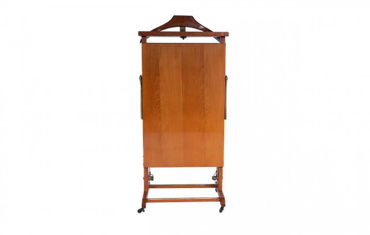 Wooden valent stand by Fratelli Reguitti, 1960s 7