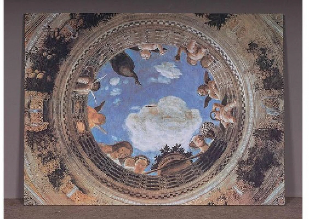 From Andrea Mantegna, printed canvas, 1990s 1