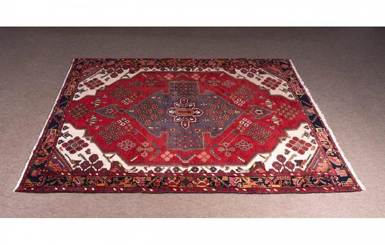 Middle eastern rectangular rug, 1960s 1