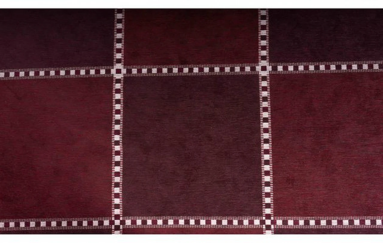 Rectangular cotton mat, mid-19th century 3