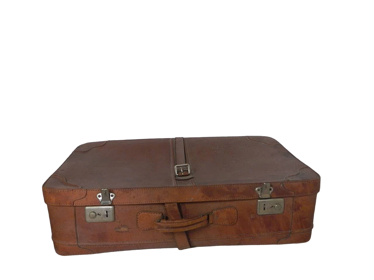 Leather suitcase, 1970s 11