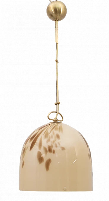 Murano glass pendant chandelier by La Murrina, 1970s