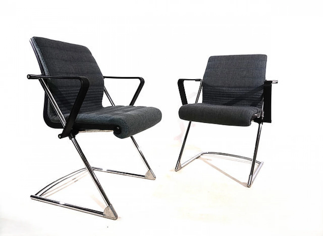 Pair of Z armchairs by Hans Ullrich Bitsch for Drabert, 1980s 1