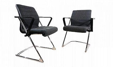 Pair of Z armchairs by Hans Ullrich Bitsch for Drabert, 1980s