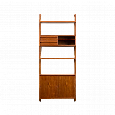 Hanging teak bookcase by Poul Cadovius for Cado, 1960s