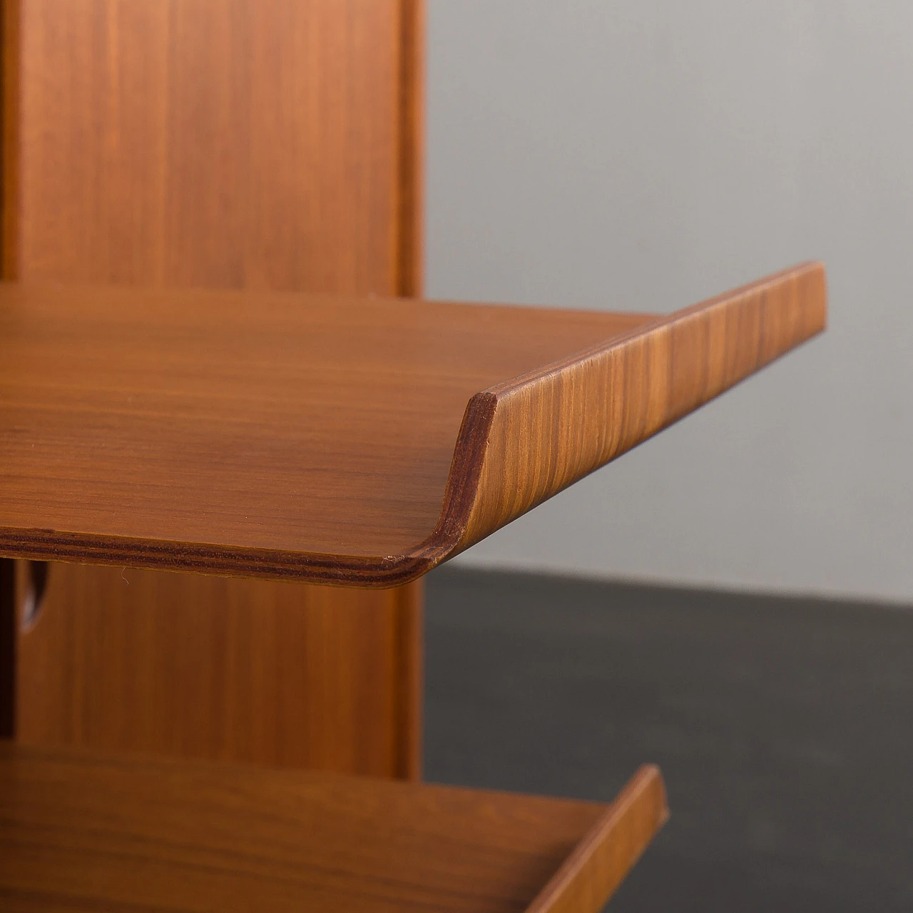 Hanging teak bookcase by Poul Cadovius for Cado, 1960s 14