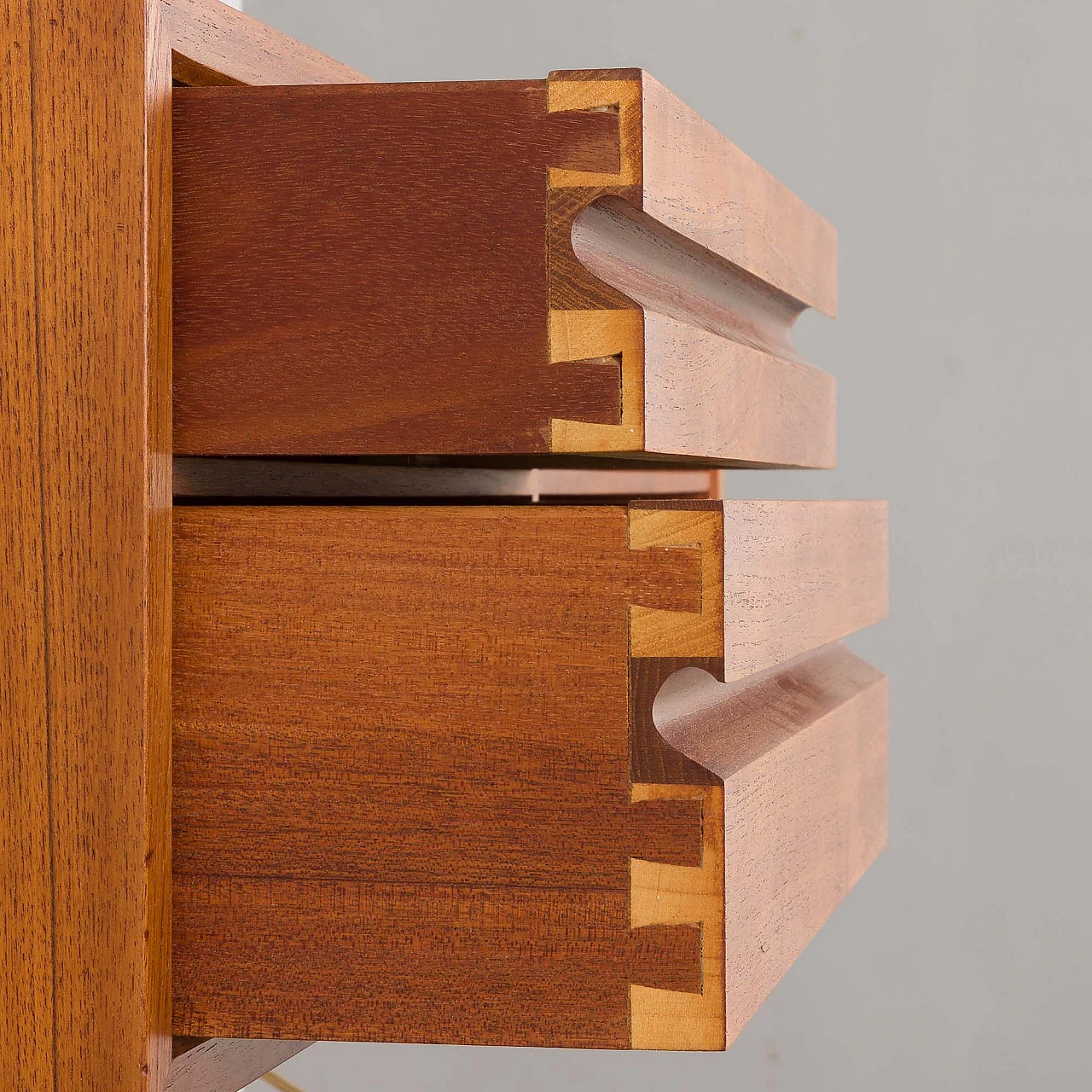 Hanging teak bookcase by Poul Cadovius for Cado, 1960s 15