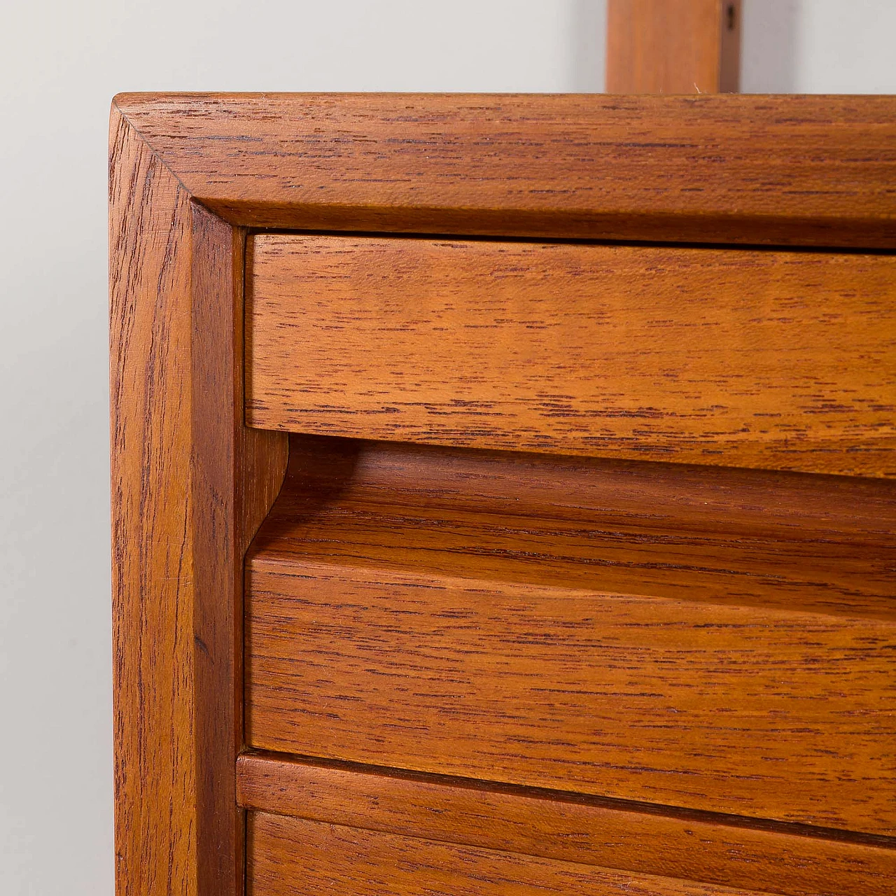 Hanging teak bookcase by Poul Cadovius for Cado, 1960s 18