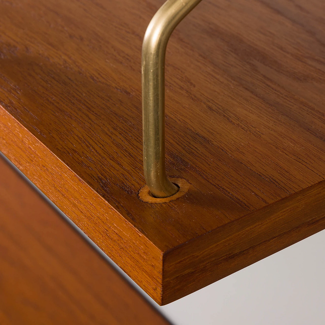 Hanging teak bookcase by Poul Cadovius for Cado, 1960s 19