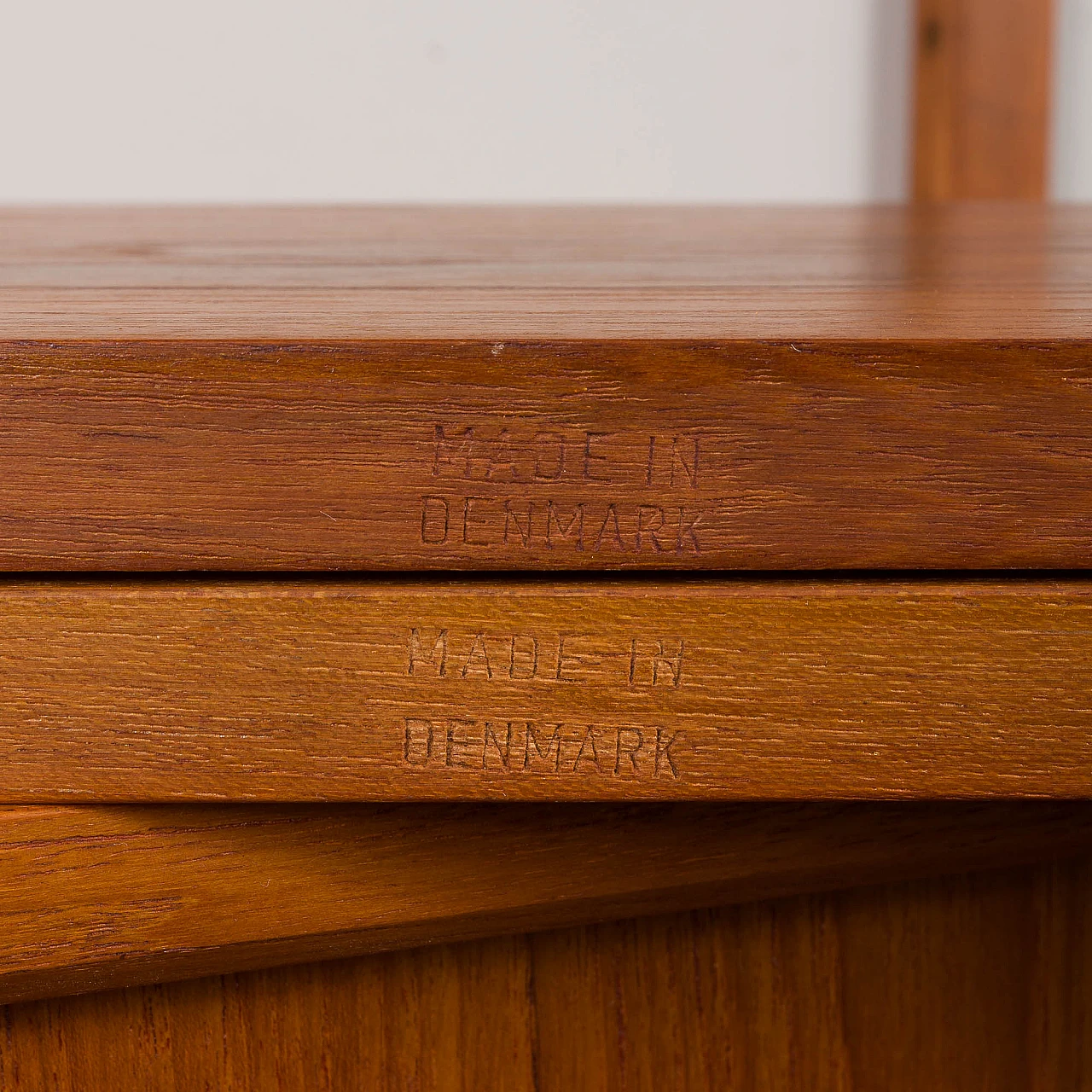 Hanging teak bookcase by Poul Cadovius for Cado, 1960s 20