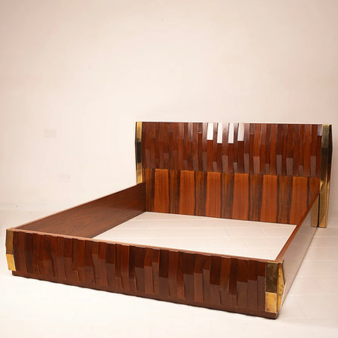 Barium bed by Luciano Frigerio for Frigerio di Desio, 1960s 8