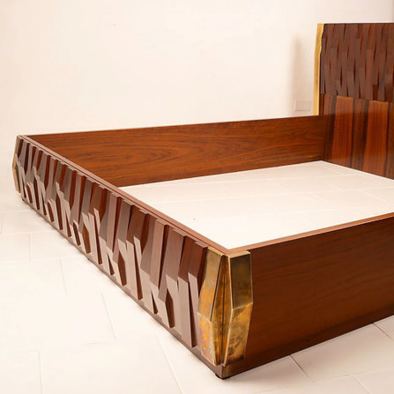 Barium bed by Luciano Frigerio for Frigerio di Desio, 1960s 9