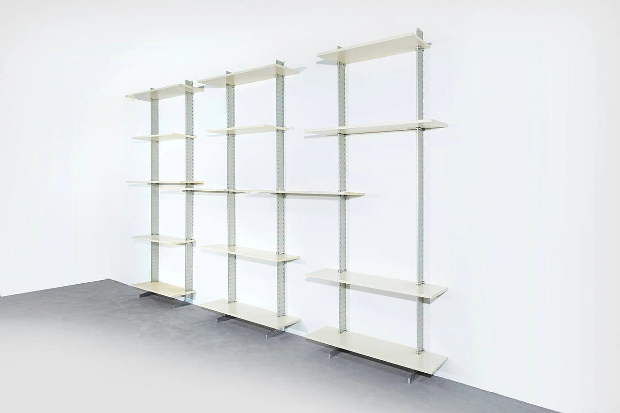 LB2 modular bookcase by Ignazio Gardella for Misuraemme, 1970s 1