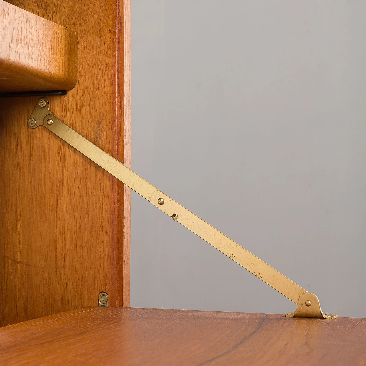 Hanging bookcase with writing desk by Poul Cadovius for Cado, 1960s 14