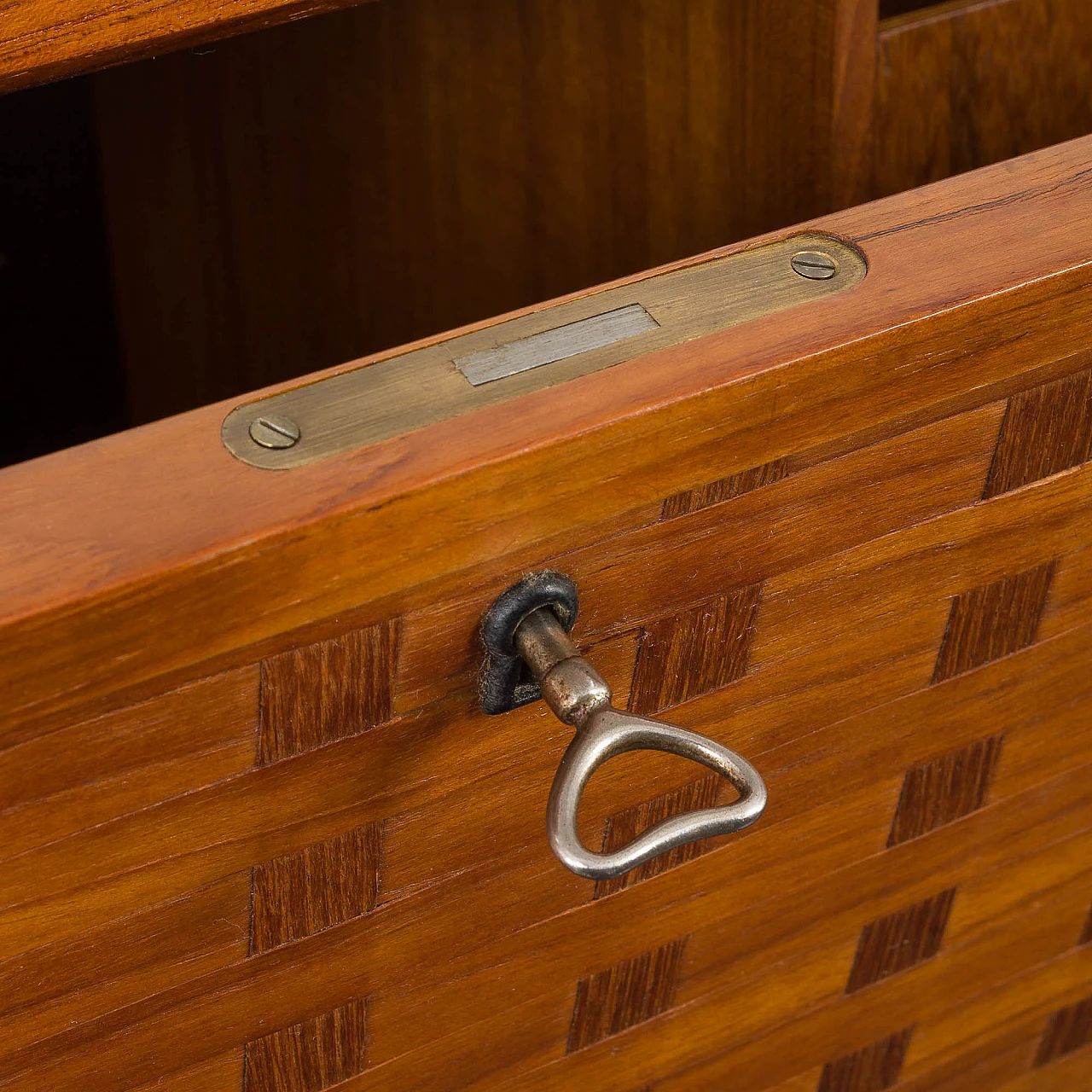 Hanging bookcase with writing desk by Poul Cadovius for Cado, 1960s 19