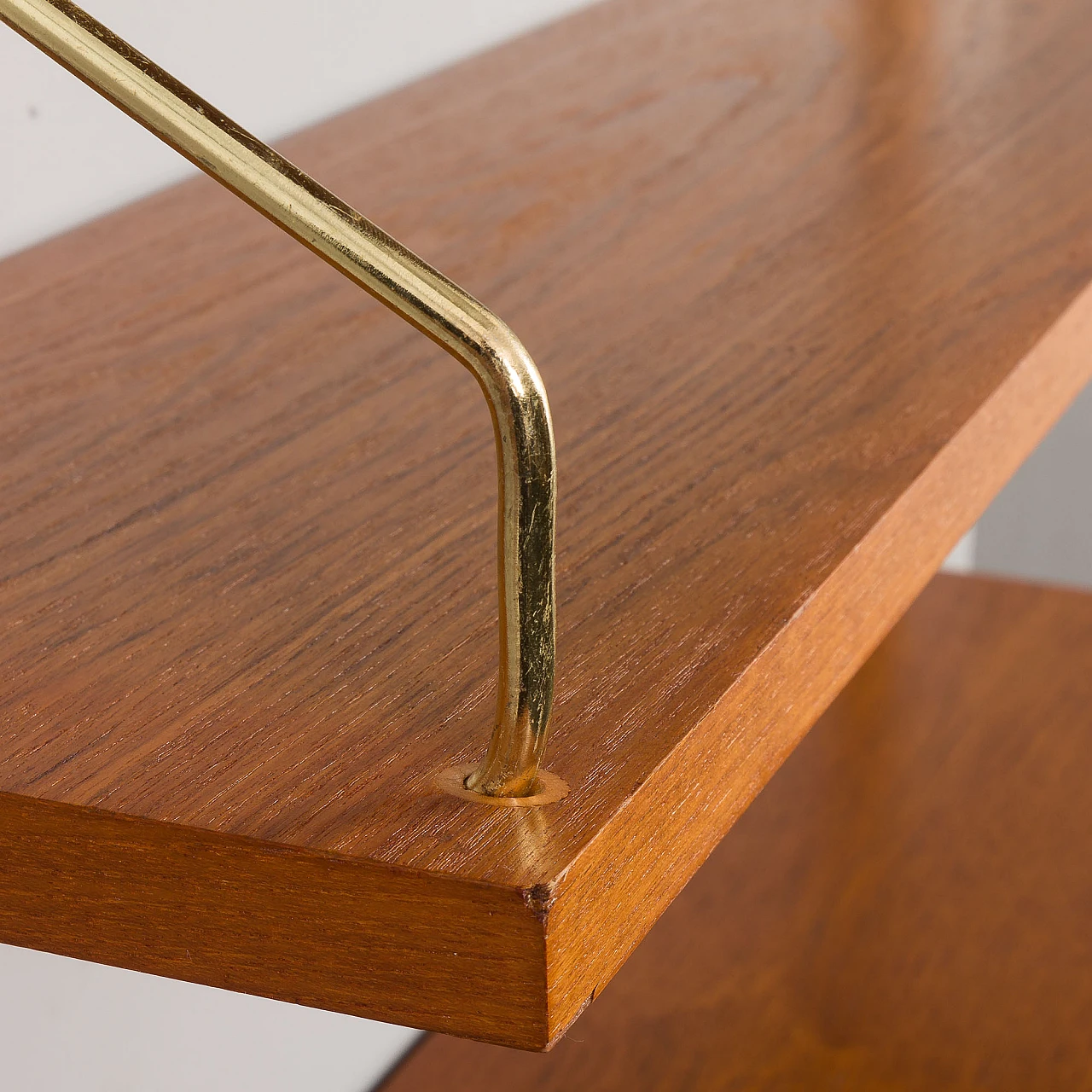 Hanging bookcase with writing desk by Poul Cadovius for Cado, 1960s 21