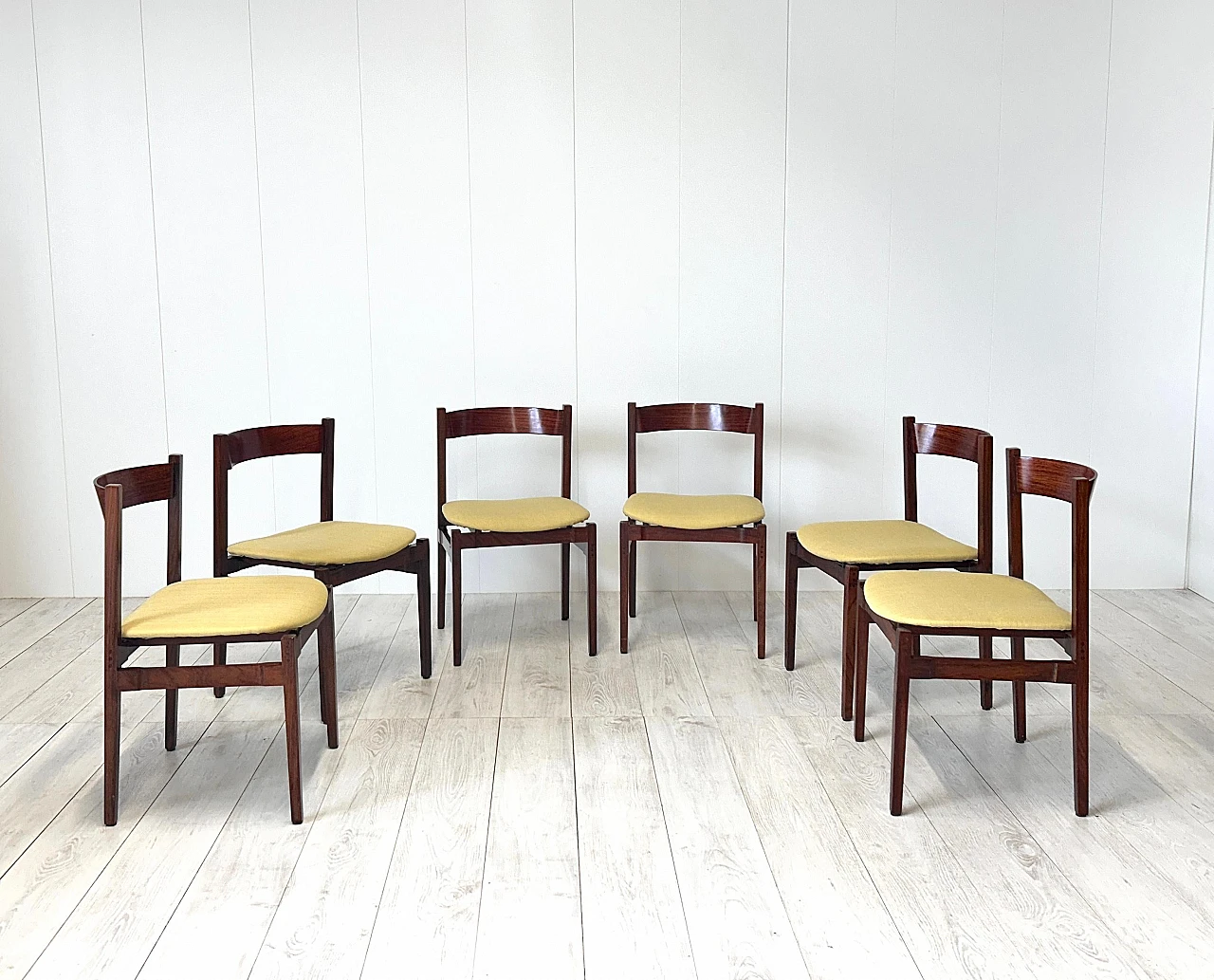 6 Chairs 104 by Gianfranco Frattini for Cassina, 1960s 2