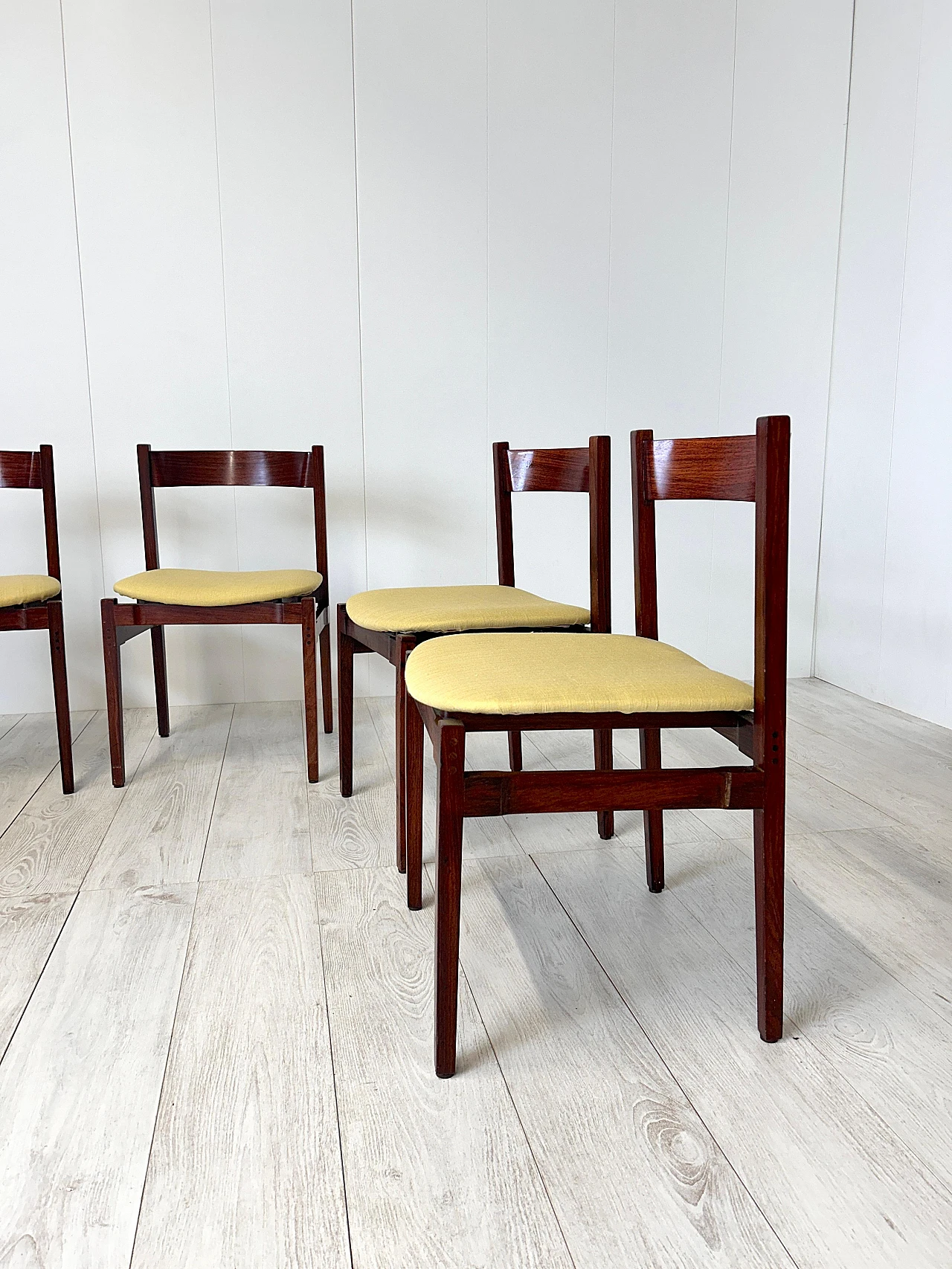 6 Chairs 104 by Gianfranco Frattini for Cassina, 1960s 3