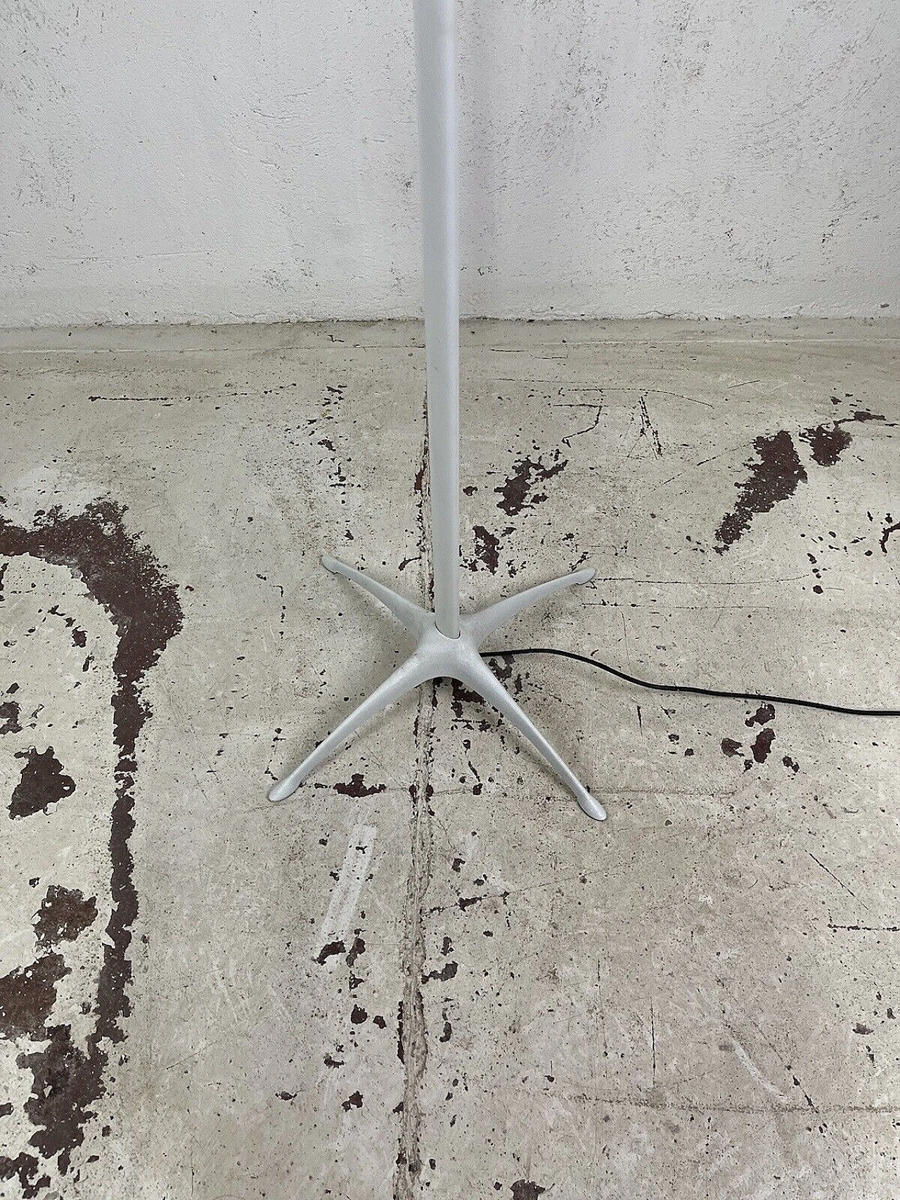 Metal and glass Istria floor lamp by Leucos, 1980s 3