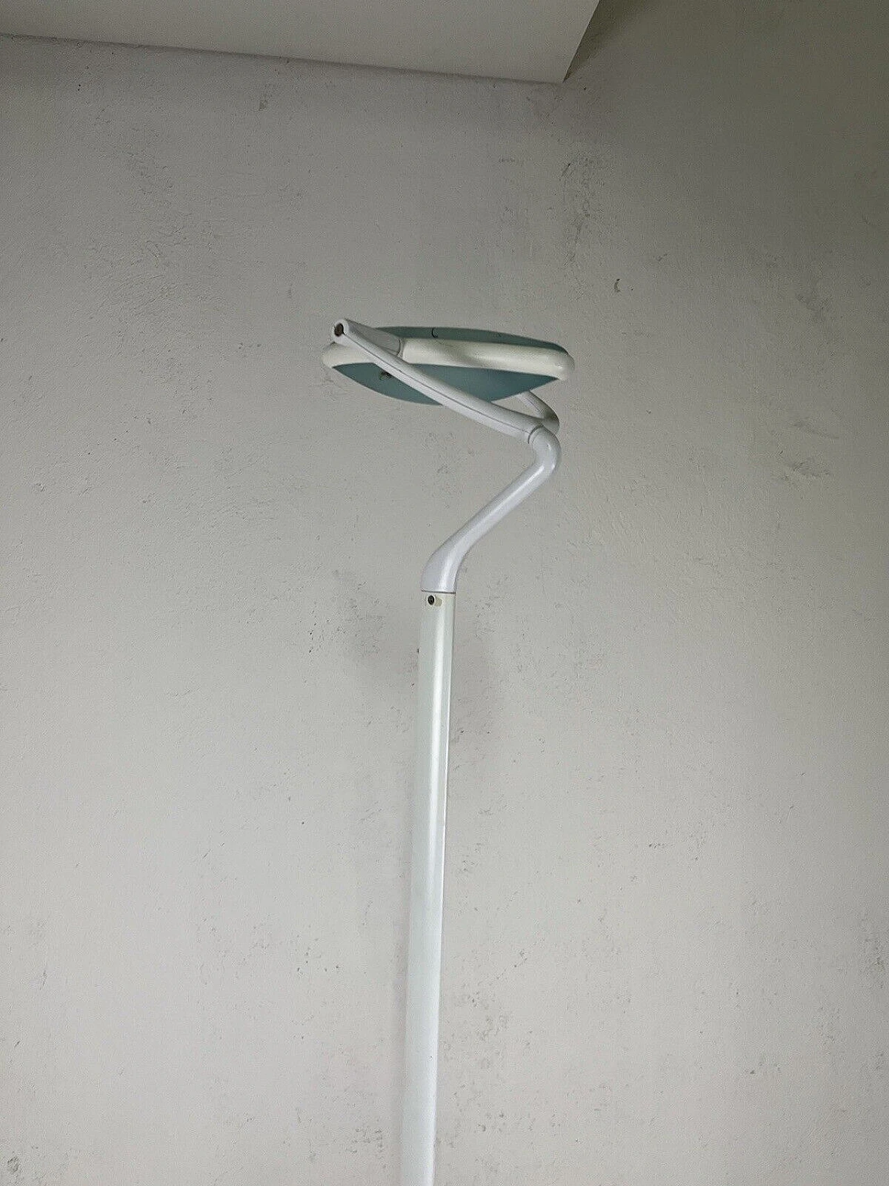 Metal and glass Istria floor lamp by Leucos, 1980s 4