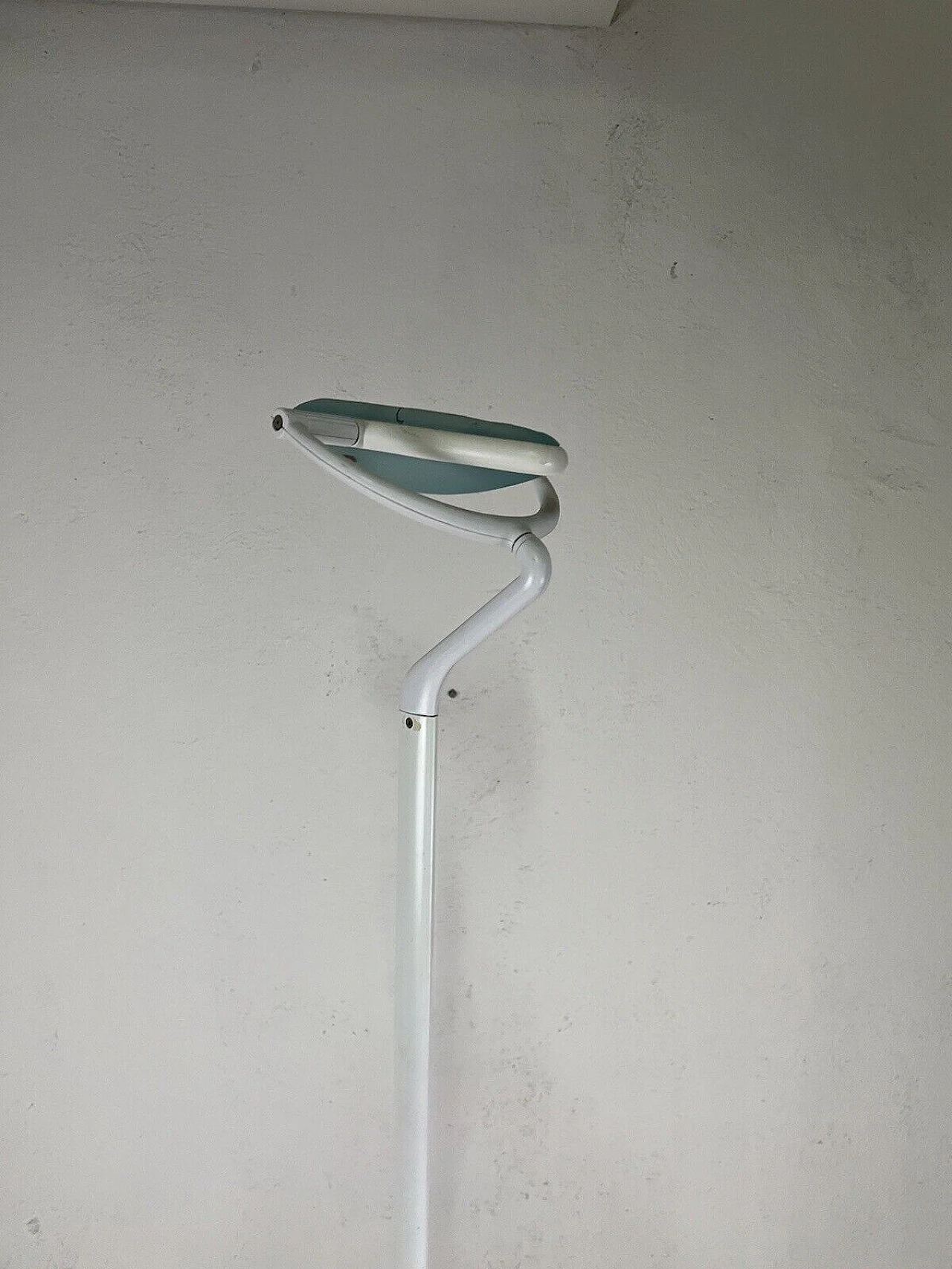 Metal and glass Istria floor lamp by Leucos, 1980s 7