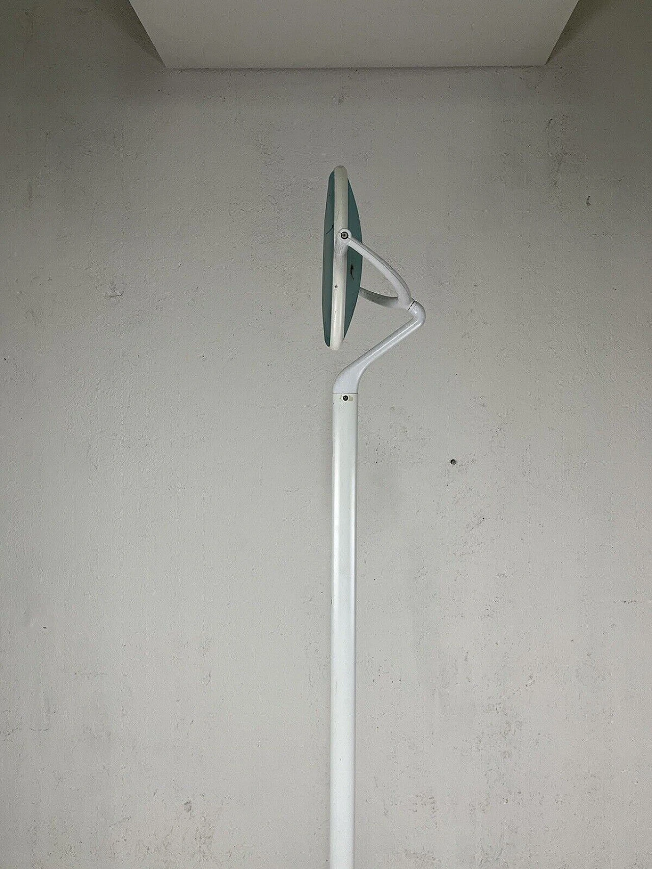 Metal and glass Istria floor lamp by Leucos, 1980s 8