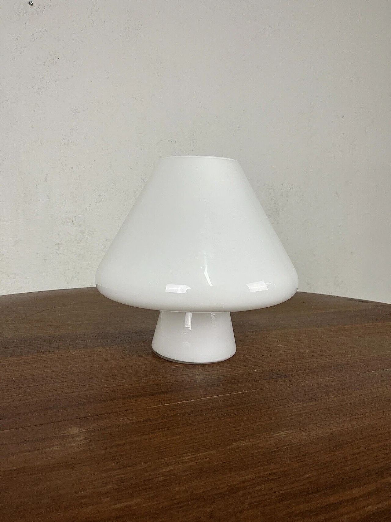 Space Age mushroom Murano glass table lamp, 1960s 1