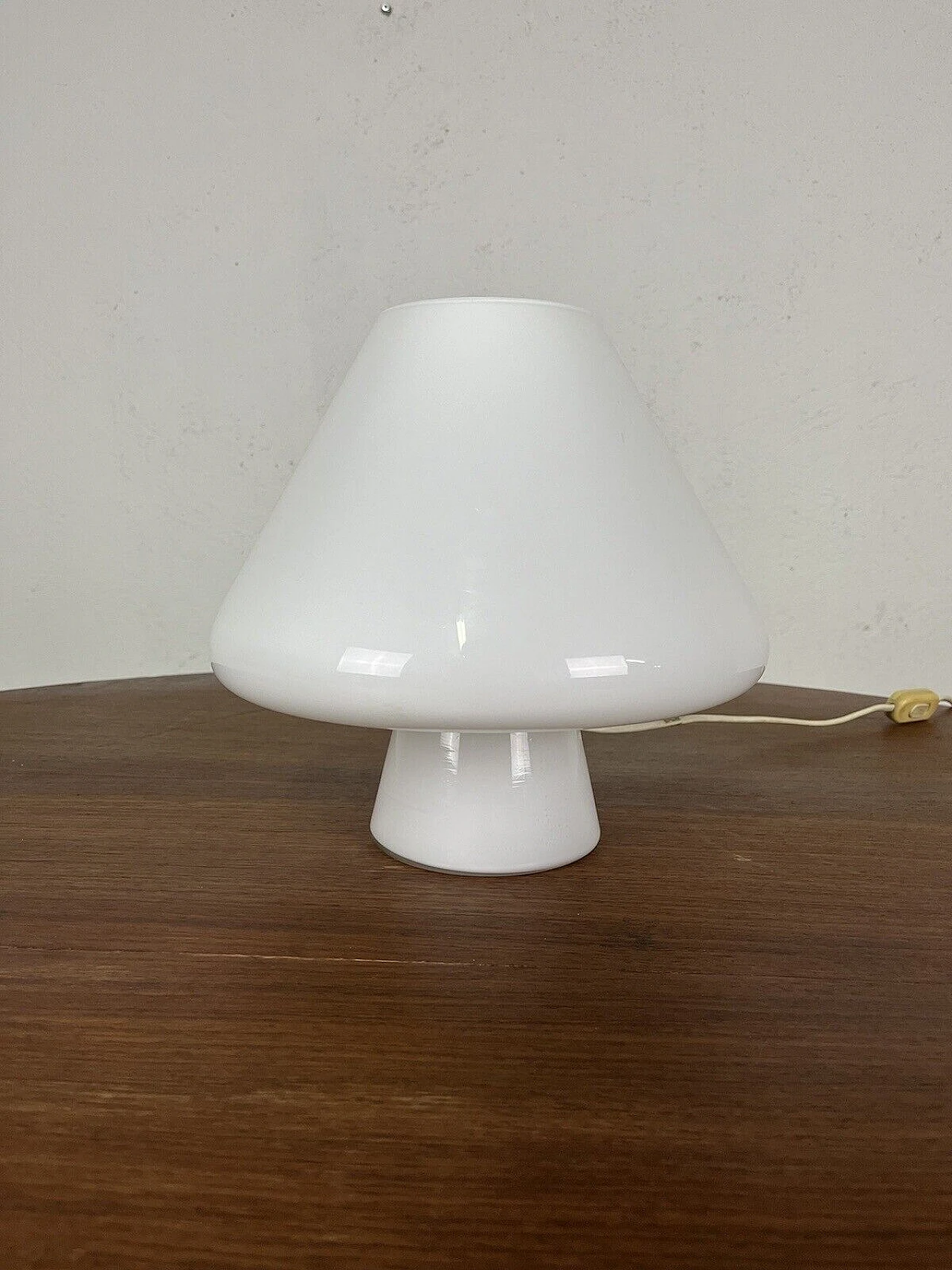 Space Age mushroom Murano glass table lamp, 1960s 7