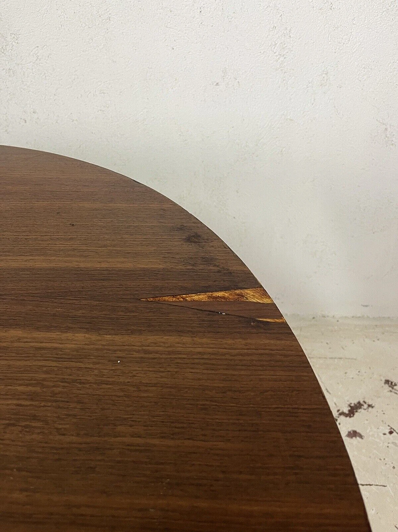 Round wood table attributed to Ico Parisi, 1950s 10