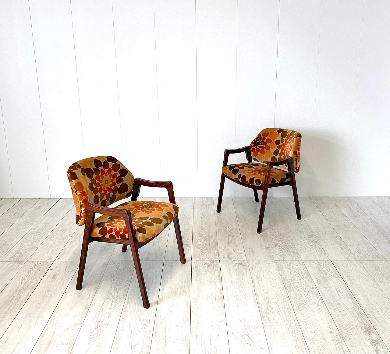 Pair of 814 armchairs by Ico Parisi for Cassina, 1960s 13