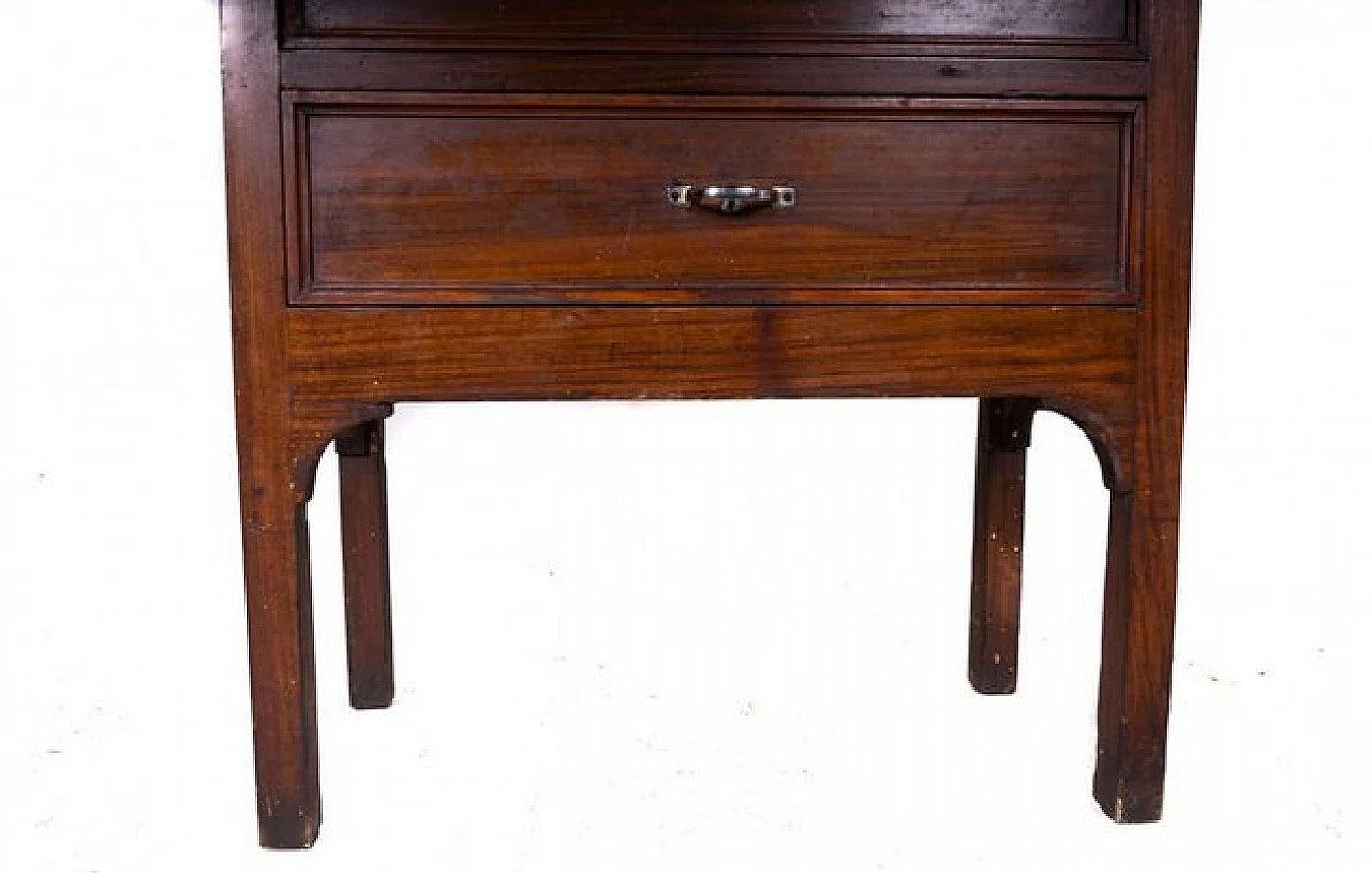 Wooden shutter cabinet with drawers, 1970s 5