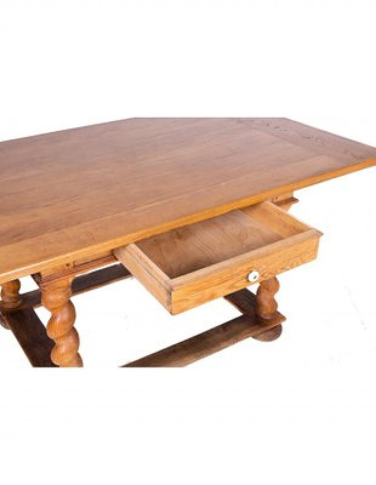 German Jacobean solid wood table 3