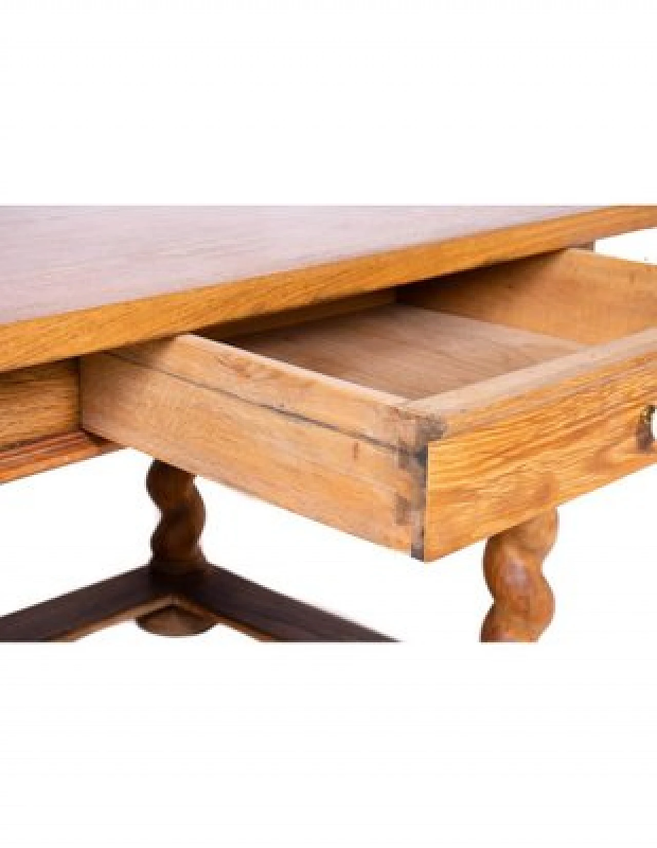 German Jacobean solid wood table 5