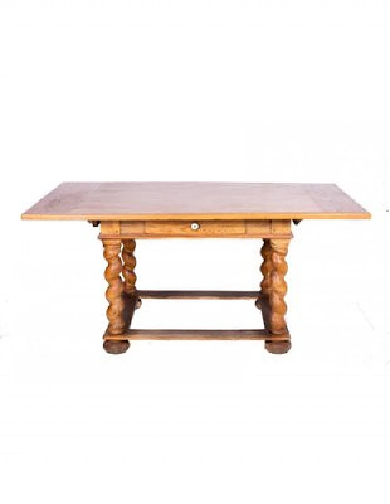 German Jacobean solid wood table 6