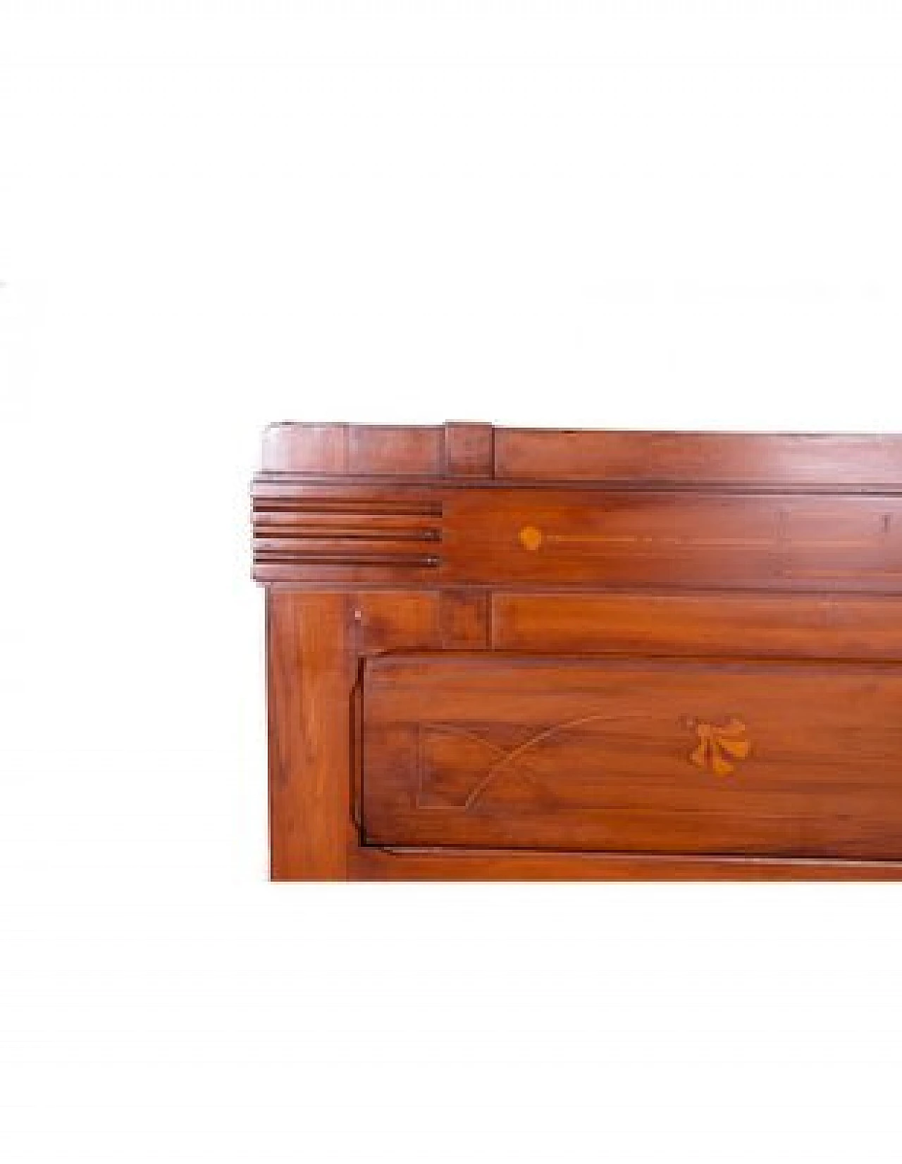 Wooden chest of drawers with 2 chairs, late 20th century 7