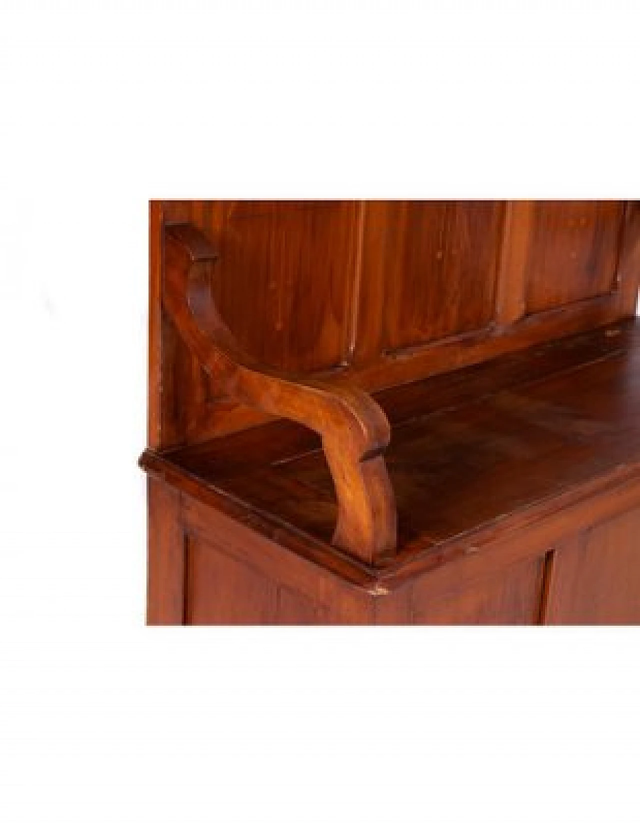 Wooden chest of drawers with 2 chairs, late 20th century 10