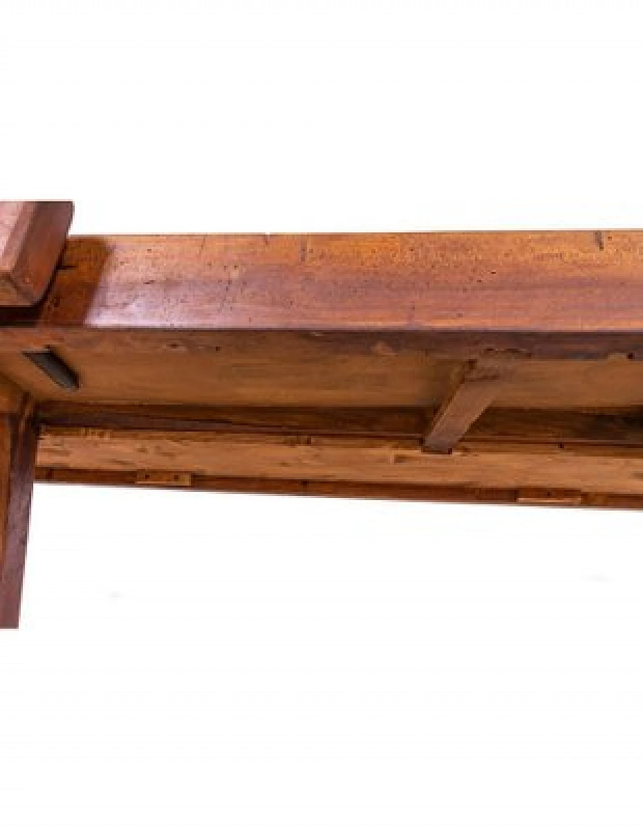 Solid wood and cast iron carpenter's bench 13