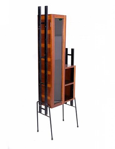 Swedish cabinet with wooden frame, late 20th century