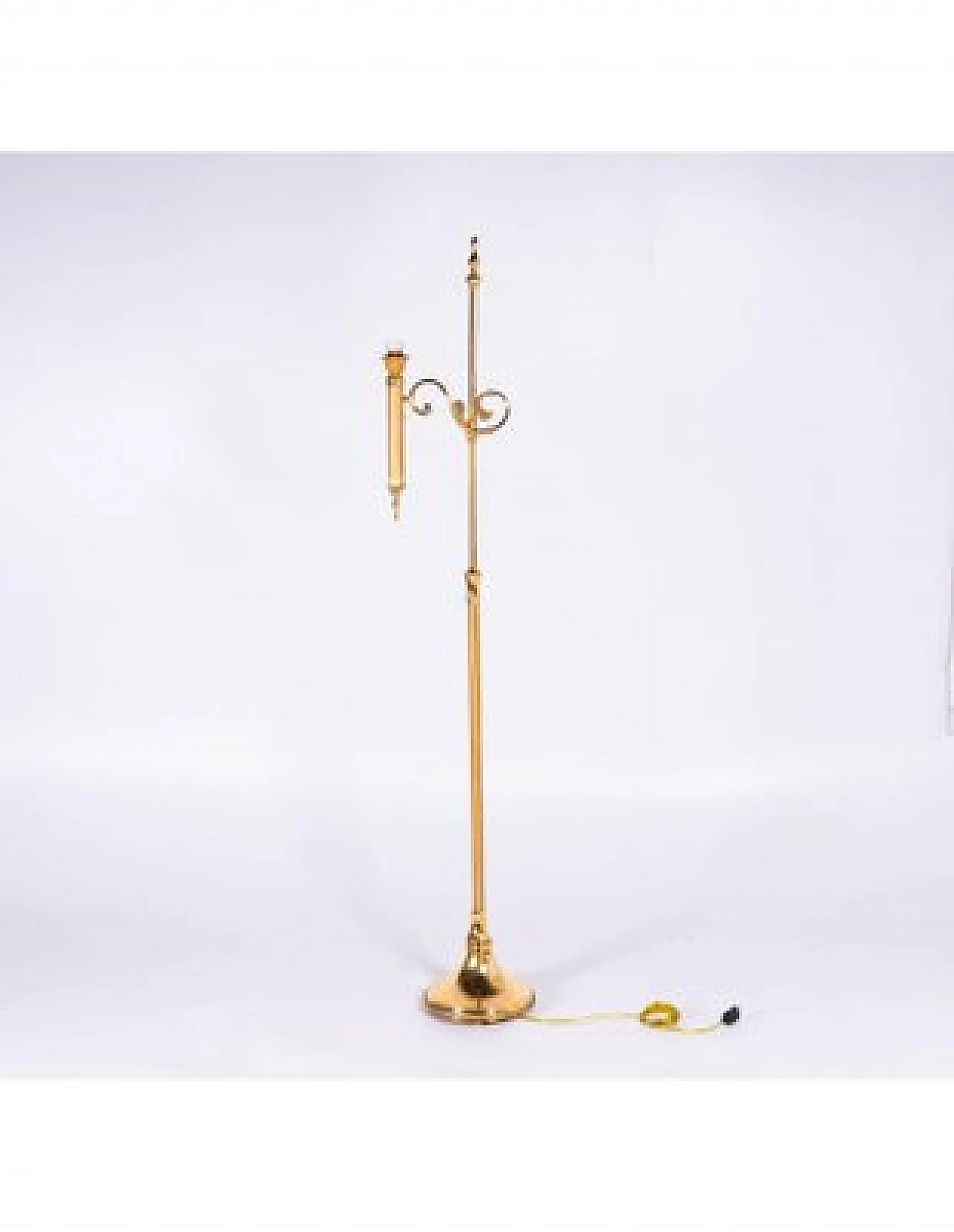 Golden lamp in brass, late 20th century 1