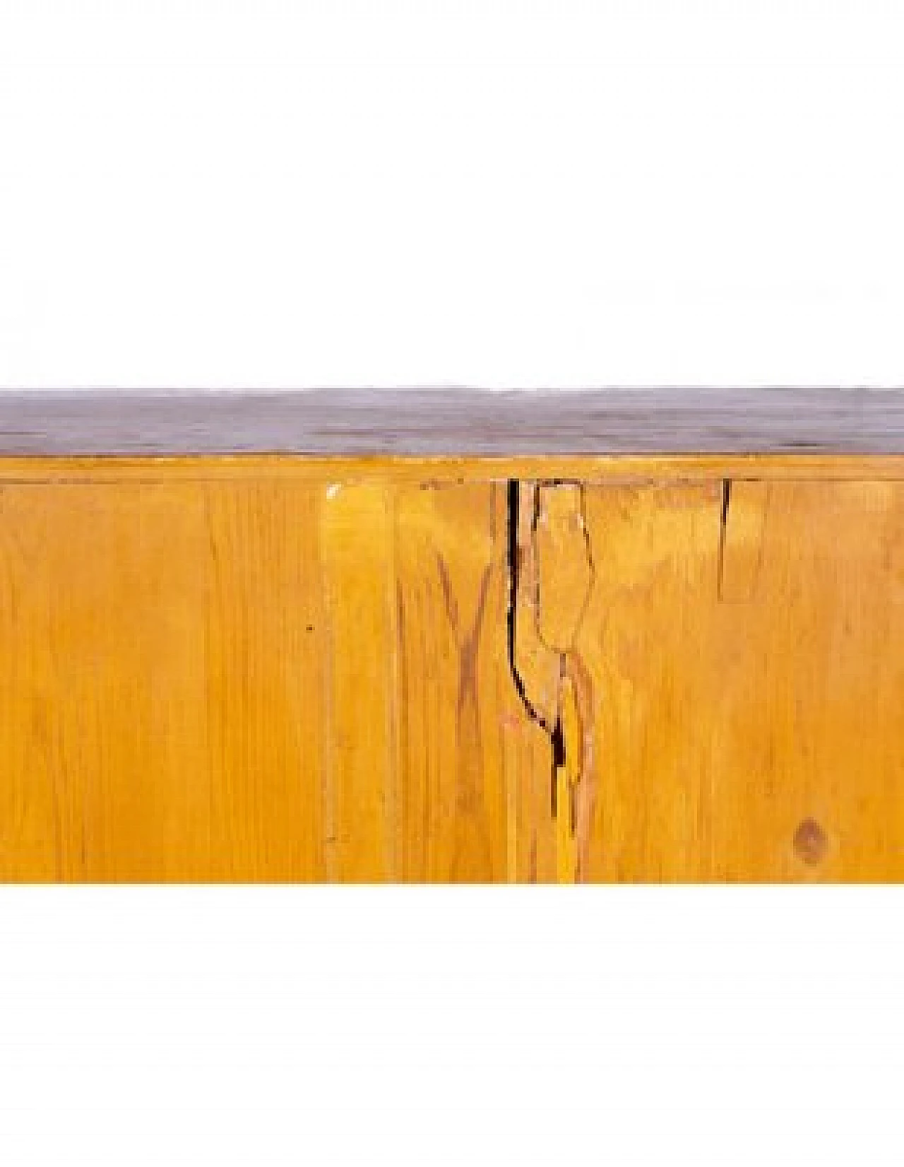 Wooden filing cabinet with shutter and Showcases, late 20th century 8