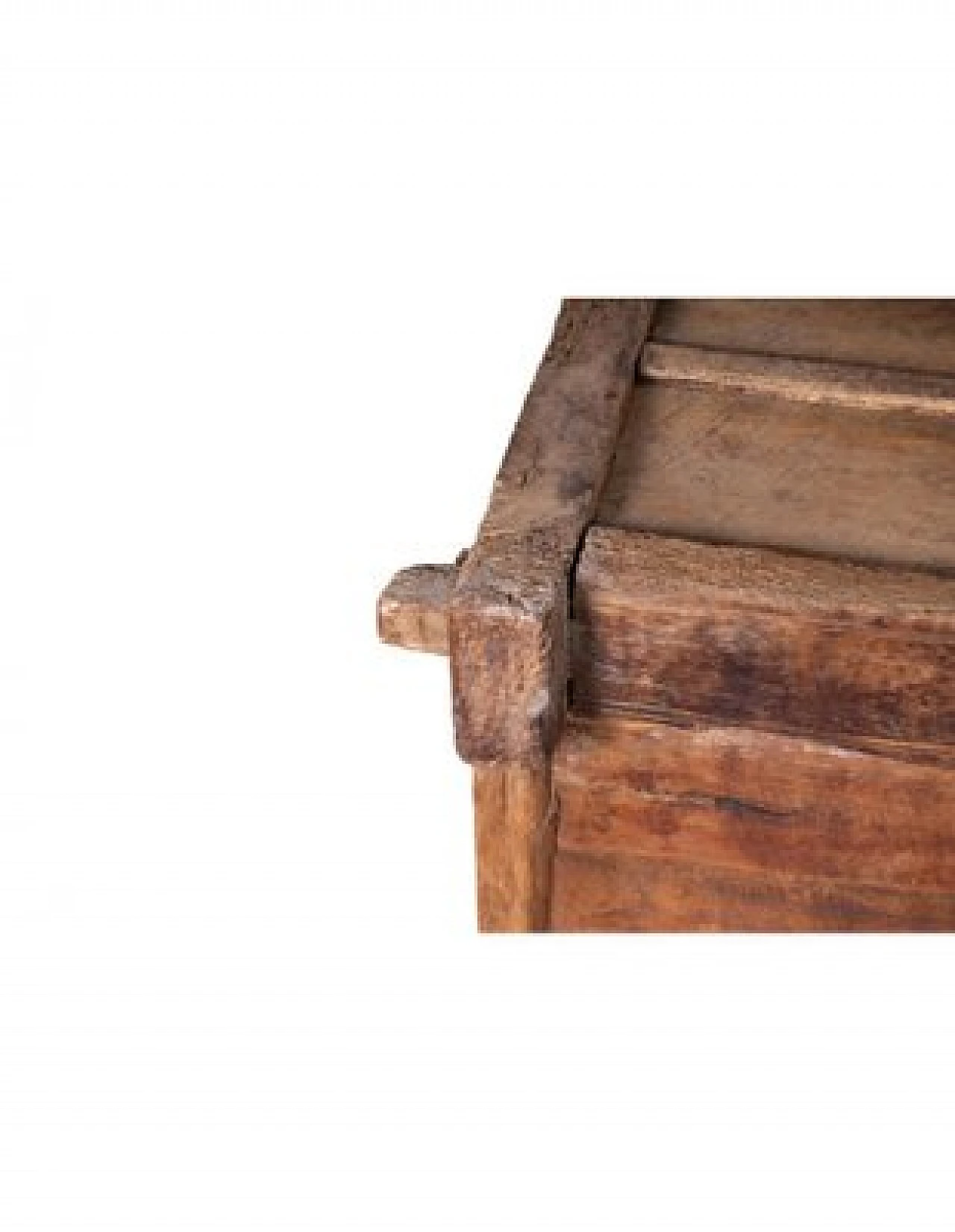 Teak chest of drawers, with decorations and inlays, early 20th century 12